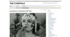 Desktop Screenshot of cynephile.com