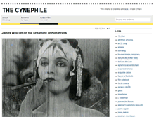 Tablet Screenshot of cynephile.com
